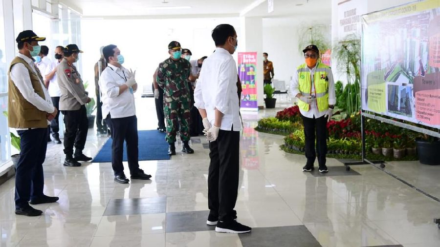 Rumah Sakit Darurat Penanganan COVID-19 di Wisma Atlet Kemayoran sudah siap beroperasi. Rencananya pada sore nanti, RS itu sudah bisa digunakan.
