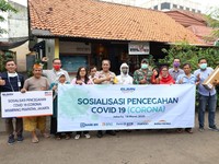 BRI Salurkan Bantuan Lawan Pandemi Corona