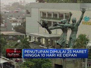 Plaza Indonesia Ditutup Sementara Akibat Corona