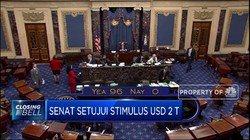 Senat Setujui Stimulus USD 2 Triliun