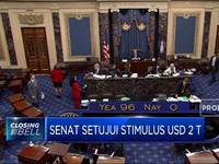 Senat Setujui Stimulus USD 2 Triliun