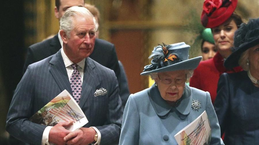 FILE In this March 9, 2020 file photo, Britain's Queen Elizabeth II and Prince Charles leave after the Commonwealth Service at Westminster Abbey, London on Commonwealth Day. Prince Charles, the heir to the British throne, has tested positive for the new coronavirus. Clarence House office reported on Wednesday, March 25, 2020 that the 71-year-old is showing mild symptoms of COVID-19 and is self-isolating at a royal estate in Scotland. It says his wife Camilla has tested negative. (Yui Mok/PA via AP, File)