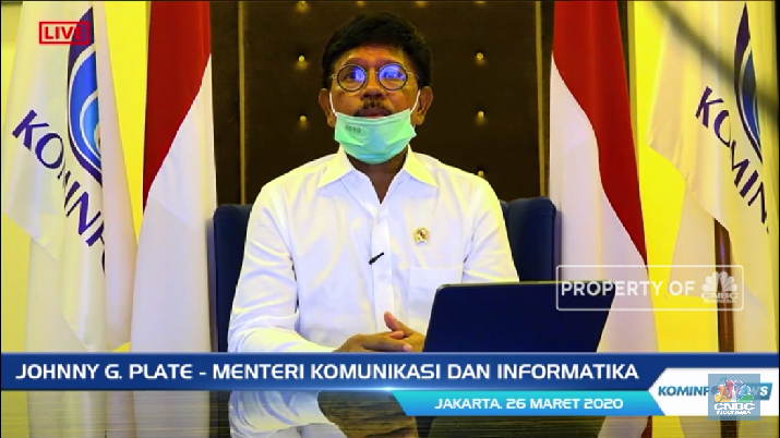 Aplikasi Pelacak Covid 19 Menkominfo Johnny Plate