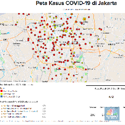 Positif Corona Jakarta Capai 1000 Orang, Pegadungan Terbanyak
