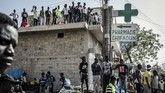 Hingga saat ini setidaknya 30 dari 54 negara Afrika mengonfirmasi temuan kasus virus corona. (JOHN WESSELS / AFP)