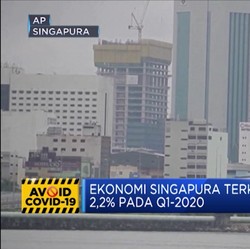 Ekonomi Singapura Q1-2020 Terkontraksi 2,2%
