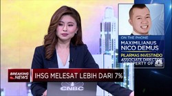 Terus Melesat, IHSG Menguat Lebih dari 7%