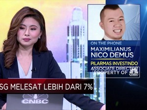 Terus Melesat, IHSG Menguat Lebih dari 7%
