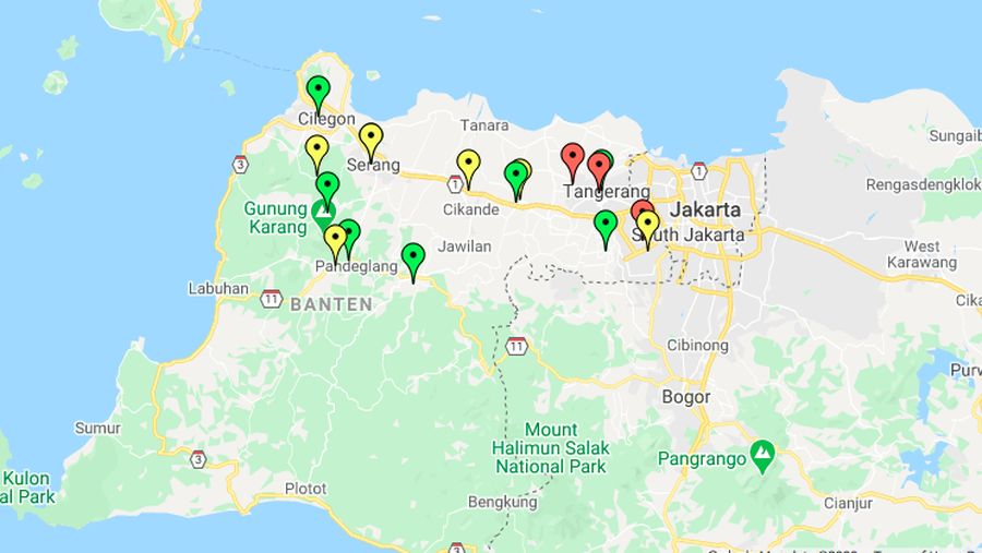 Pemerintah Provinsi (Pemprov) Banten telah menyediakan situs untuk memantau penyebaran virus corona.
