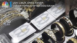 Usai Nyepi, Antam Jual Emas 1 Gram Tembus Rp 924.000/gram