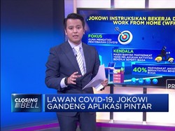 Lawan Covid-19, Jokowi Gandeng Aplikasi Pintar