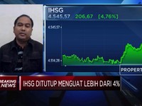 IHSG Terapresiasi 4,76%, Analis: Ini Penguatan Jangka Pendek