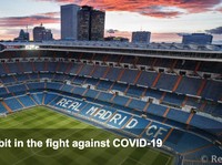 Real Madrid Ubah Stadion Santiago Bernabeu Jadi Gudang Medis