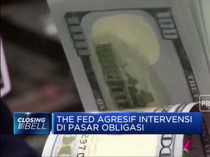 Cetak Rekor! Neraca The Fed Tembus USD 5 Triliun