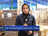 Melihat Kedatangan 40 Ton Bantuan Alkes Asal China