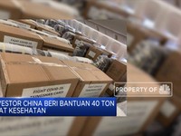 Hore! Bantuan Alat Kesehatan dari China Telah Tiba