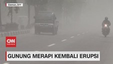 VIDEO: Gunung Merapi Kembali Erupsi
