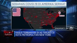 Amerika Serikat Catatkan Kasus Corona Melebihi China