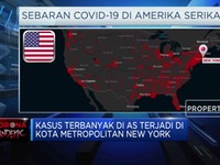Amerika Serikat Catatkan Kasus Corona Melebihi China