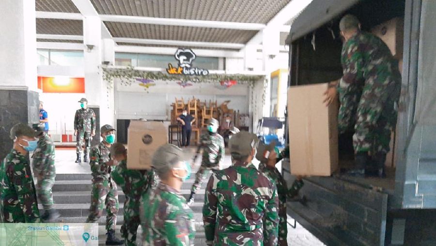 15 ribu APD tambahan sudah terdistribusi ke Rumah Sakit Pemerintah dan Swasta di DKI Jakarta, Sabtu (28/3/2020)