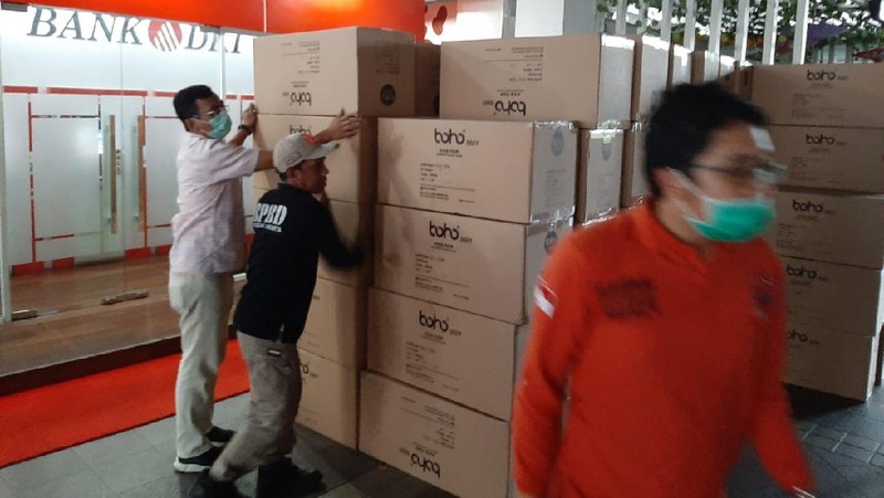 15 ribu APD tambahan sudah terdistribusi ke Rumah Sakit Pemerintah dan Swasta di DKI Jakarta, Sabtu (28/3/2020)