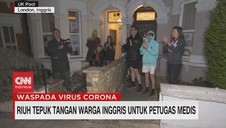VIDEO: Riuh Tepuk Tangan Warga Inggris Untuk Petugas Medis