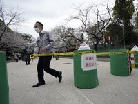 Melihat Ueno Park Tokyo Ditutup Karena Corona Virus