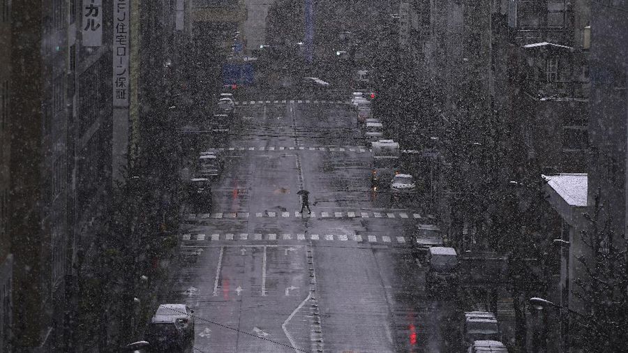 Ppemerintah Tokyo menutup taman-taman sakura supaya untuk meminimalisir penyebaran virus tersebut.