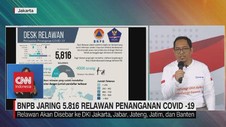 VIDEO: BNPB Jaring 5816 Relawan Penanganan Covid-19