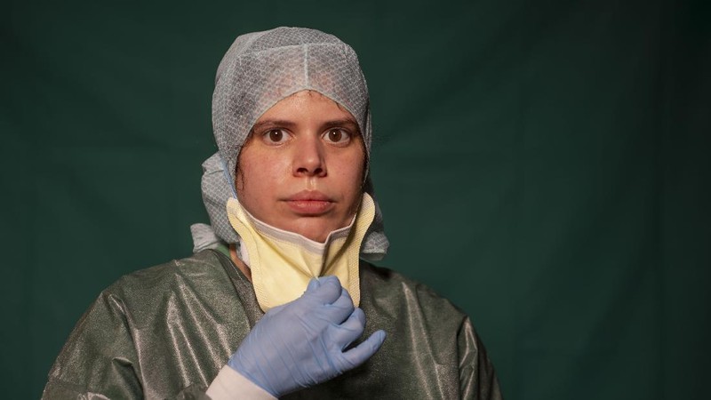 Dokter dan perawat berada di garis depan melawan pandemi corona (COVID-19), termasuk di Italia.