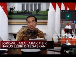 Jokowi: Aturan Social Distancing Harus Lebih Tegas & Disiplin