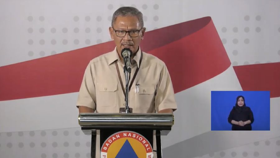 Penjelasan itu disampaikan dalam konferensi pers di Graha BNPB, Jakarta, Rabu (8/4/2020).