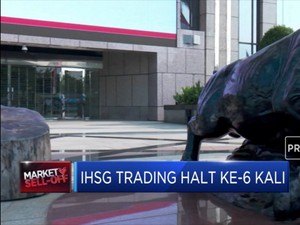 IHSG Trading Halt Ke-6 Kali