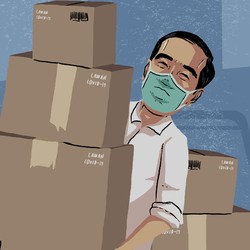 Warga DKI, Hari Ini Paket Sembako Jokowi Datang ke Rumah