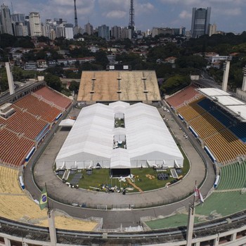 Demi Kemanusiaan, Stadion Megah Negeri Samba Jadi RS Corona