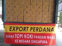 Beras Cianjur Digemari, RI Ekspor Beras Premium ke Singapura