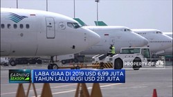 Garuda Akhirnya Cetak Laba Bersih USD 6,99 Juta di 2019