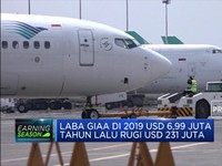Garuda Akhirnya Cetak Laba Bersih USD 6,99 Juta di 2019