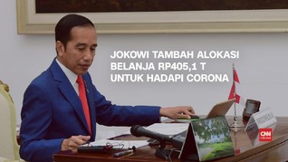 VIDEO: Jokowi Kucurkan Rp405,1 T untuk Hadapi Corona