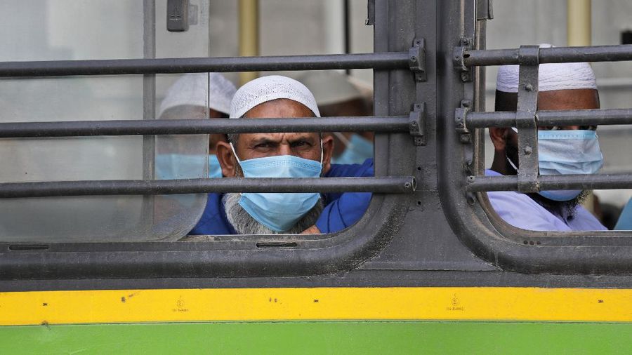 India mencari ratusan orang yang menghadiri tabligh akbar di New Delhi guna menekan COVID-19.