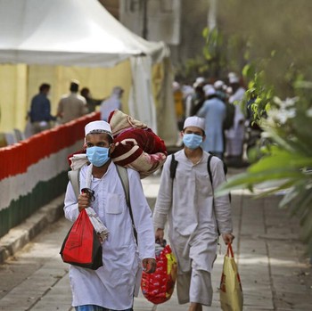 Ratusan Jamaah Tabligh Akbar Dikarantina di India