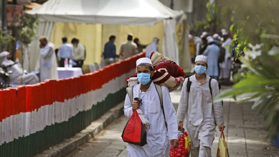 Sebanyak 14 orang warga negara Indonesia yang menjadi jemaah tabligh India dinyatakan positif corona.