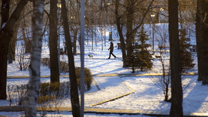 Ibu kota Rusia, Moscow, memberlakukan lockdown di seluruh kota.