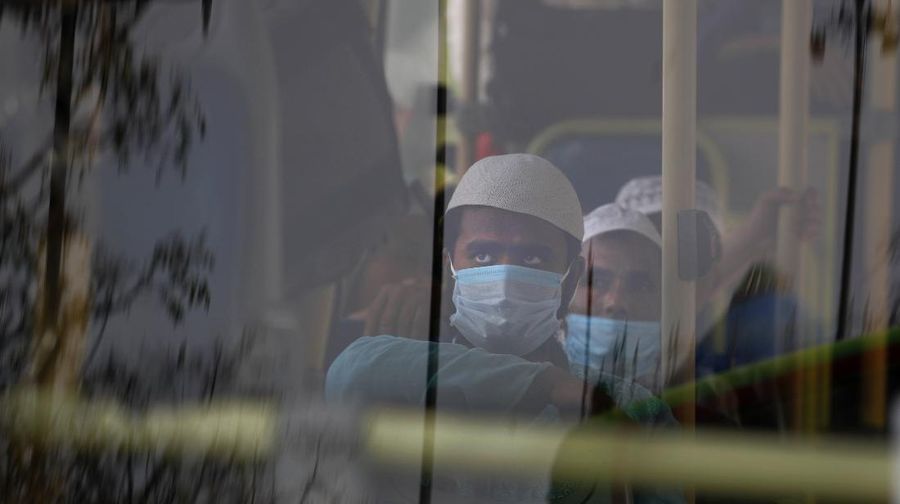 India mencari ratusan orang yang menghadiri tabligh akbar di New Delhi guna menekan COVID-19.