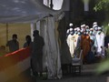 FOTO: Ratusan Jemaah Tablig di India Dikarantina
