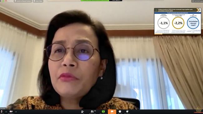 Sri Mulyani Sebut Corona Melahirkan Kebijakan Tidak Biasa