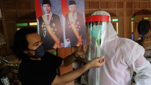 Usai Masker, Apple Buat Jutaan Pelindung Wajah Lawan Corona