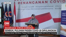 VIDEO: Pasien Sembuh Covid-19 di RS Persahabatan Dipulangkan
