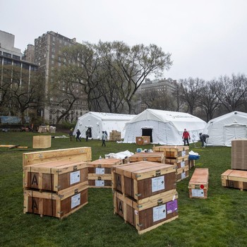 Jadi Episentrum Corona, Begini Pemandangan New York Kini