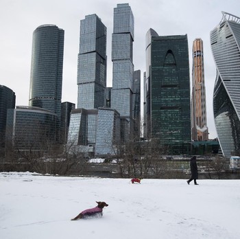 Penampakan Lockdown di Ibu Kota Rusia Moscow